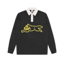 Ice Cream - Camiseta de rugby para perros corriendo, color negro