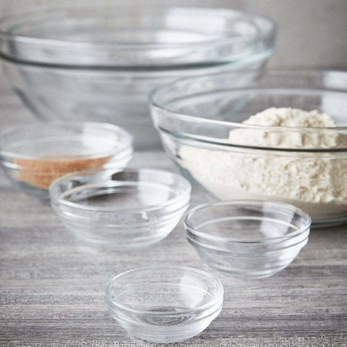 Duralex - Pack of 4 Nesting Cups - Transparent - 6Cm