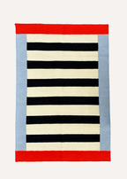 Red Symmetry - Tapis - Laine