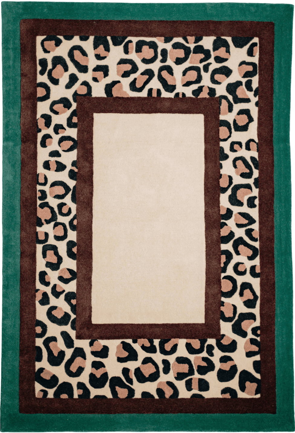 Green Safari - Tapis - Laine