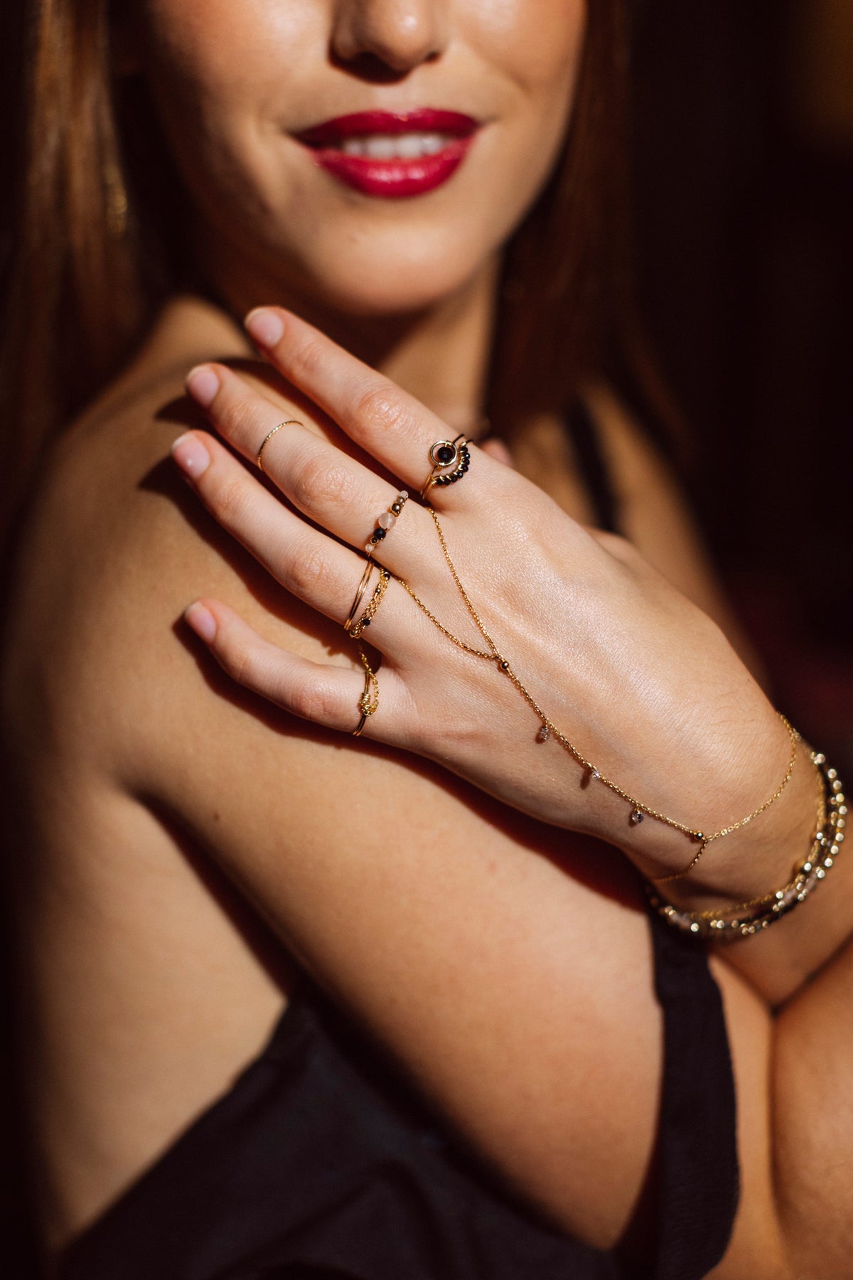 Anillo Frida - Espinela - Oro