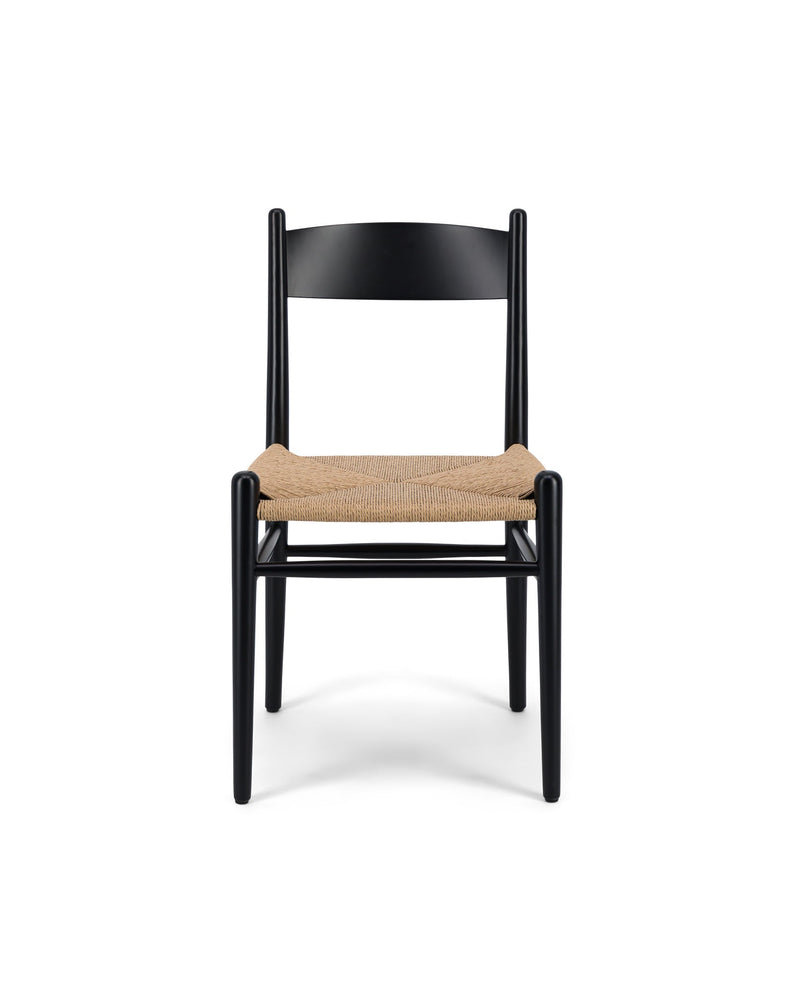 Chaise - Carla - Bois - Noir