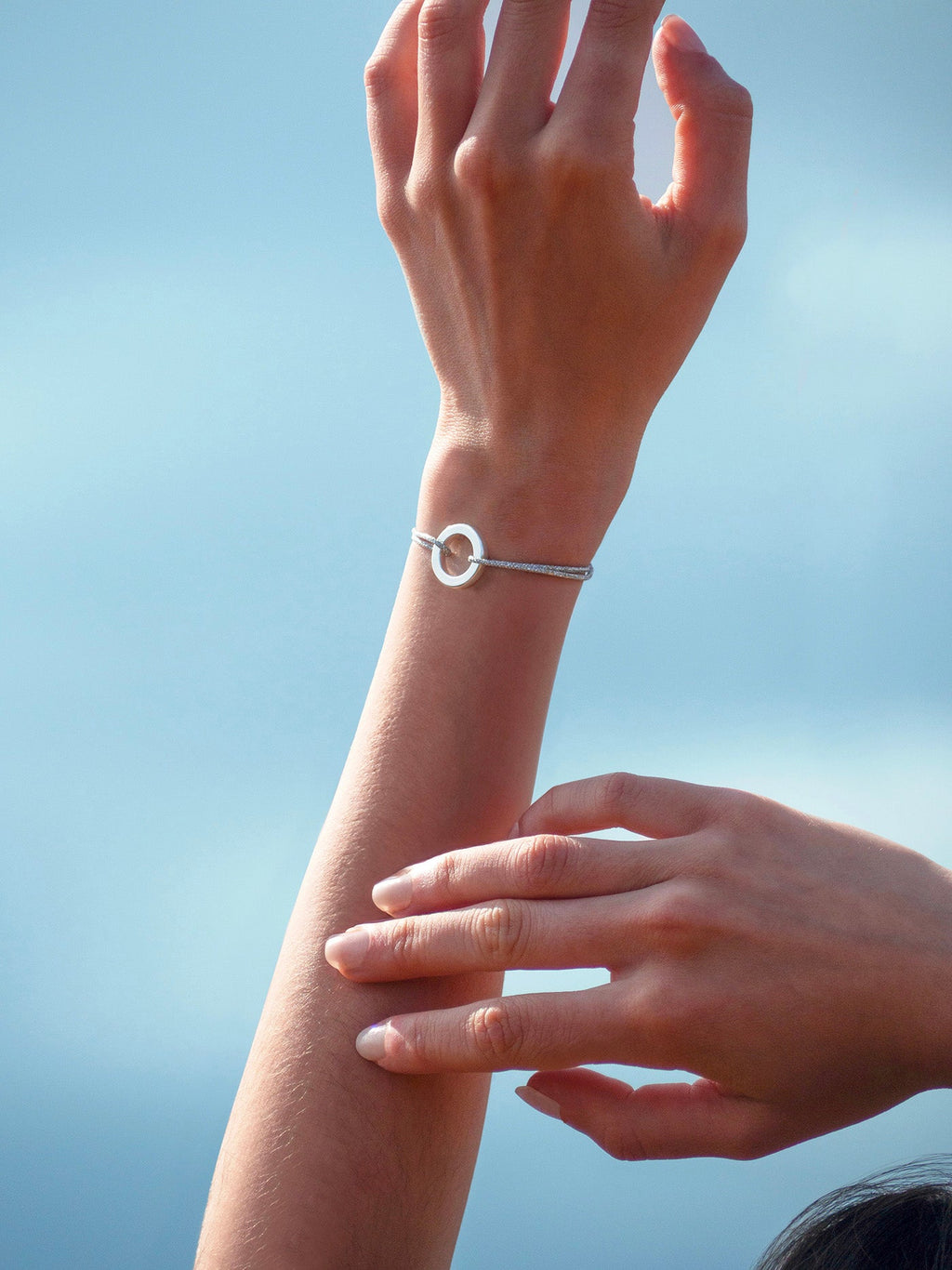 Bracelet Inertie - Bleu Marine Pailleté