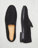 Penny Loafer Flex Antoine - Daim Noir - Semelle Gomme - Homme