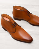 Chukka Gabin - Cuir Fauve - Semelle Cuir - Homme