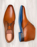 Chukka Gabin - Cuir Fauve - Semelle Cuir - Homme