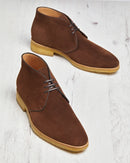 Chukka Gabin - Daim Chocolat - Semelle Crêpe - Homme