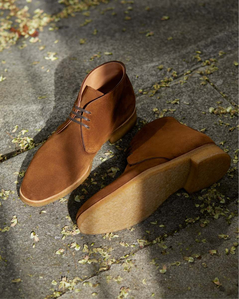 Chukka Gabin - Daim Chocolat - Semelle Crêpe - Homme