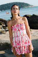 Robe Ines - Broderies Rose