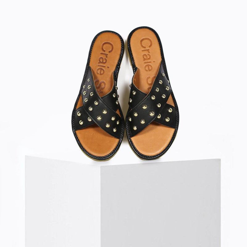 Sandales Infiniti Stud Noir