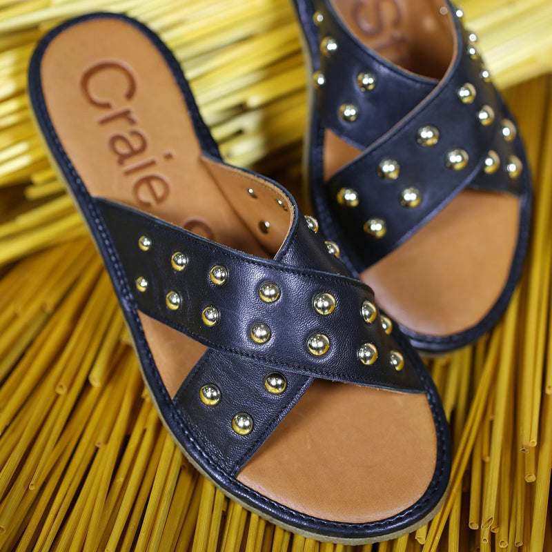 Sandales Infiniti Stud Noir
