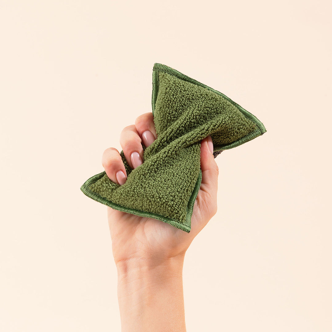 Duo D'Éponges Vert Olive