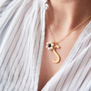 Bijou Charm - Lettre A à Z - 30mm - Plusieurs Choix Disponibles - Plaqué Or