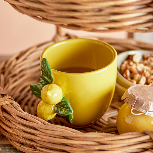 Mug citrons jaunes inside déco