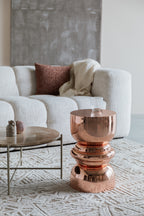 Kinga - Side Table - Iron - Copper/Bronze