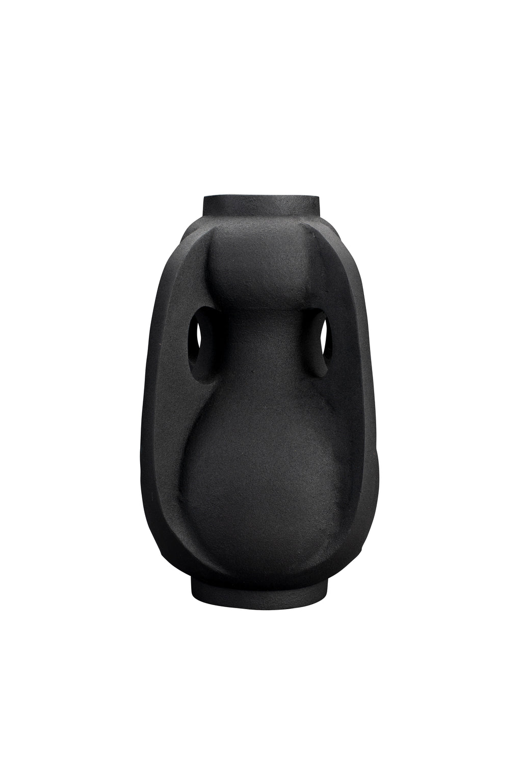 Thiago L - Vase - Aluminum - Black
