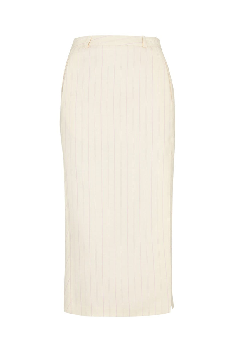 Jupe - Ecru Et Rose - Femme