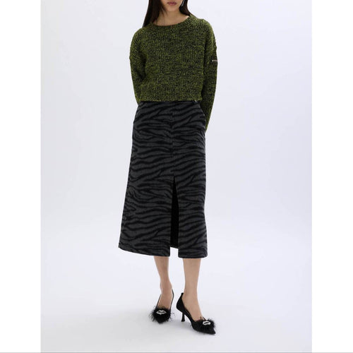 Jupe - Tigre Gris - Femme