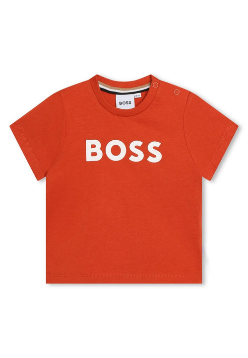 T-Shirt Manches Courtes - Dark Tangeri - Bebe Garcon - Boss