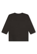 T-Shirt Manches Longues - Black - Bebe Garcon - Boss