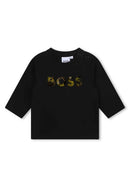 T-Shirt Manches Longues - Black - Bebe Garcon - Boss