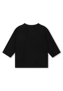 T-Shirt Manches Longues - Black - Bebe Garcon - Boss