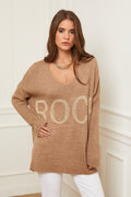 Sweater - Camel