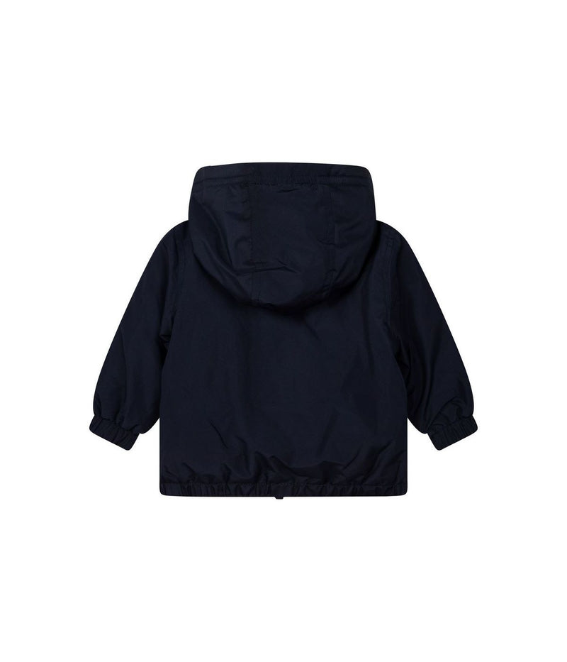 Blouson A Capuche - Bleu Cargo - Bebe Garcon - Boss