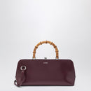 Goji Sm Bamboo Handbag - Carmine - Women
