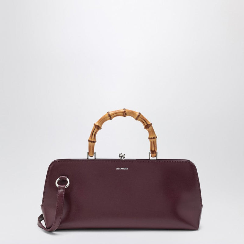 Goji Sm Bamboo Handbag - Carmine - Women