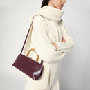 Sac À Main Goji Sm Bamboo - Carmine - Femme