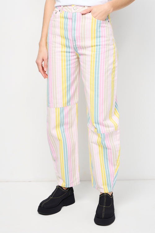 Pantalones de rayas Stary Jean - Multicolor