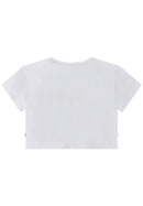 T-Shirt Manches Courtes - Blanc - Fille - Boss