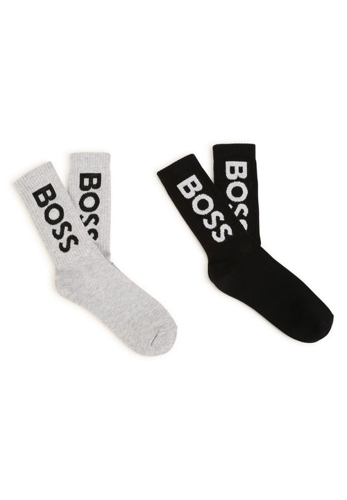 Chaussettes (Lot De 2 Paires) - Black - Garcon - Boss