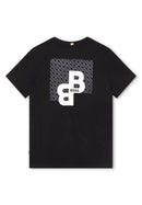 T-Shirt Manches Courtes - Black - Garcon - Boss