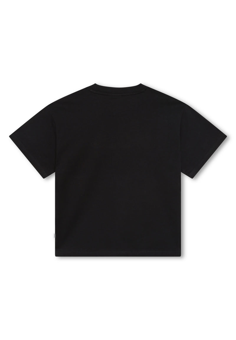 T-Shirt Manches Courtes - Black - Garcon - Boss