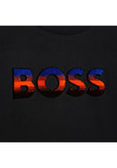 T-Shirt Manches Courtes - Black - Garcon - Boss