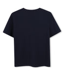 T-Shirt Manches Longues - Bleu Cargo - Garcon - Boss