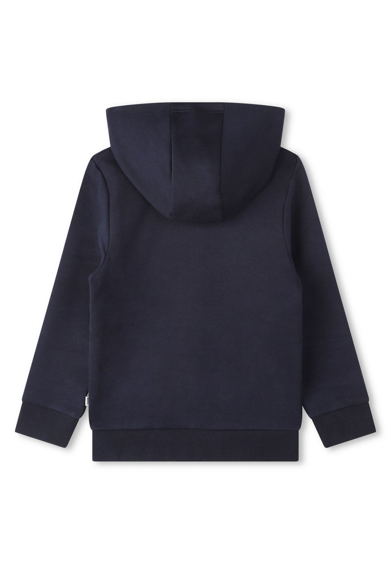 Cardigan A Capuche - Bleu Cargo - Garcon - Boss