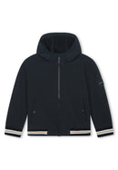 Blouson A Capuche - Black - Garcon - Boss