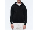 Fursac - Black Cotton Jersey Hoodie