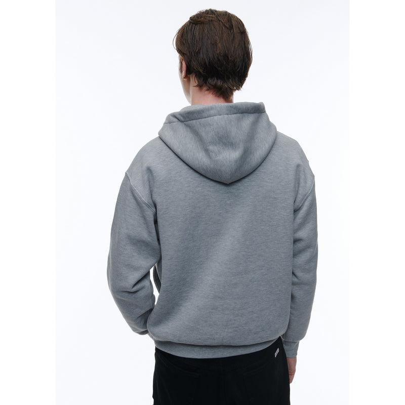 Fursac - Grey Cotton Jersey Hoodie