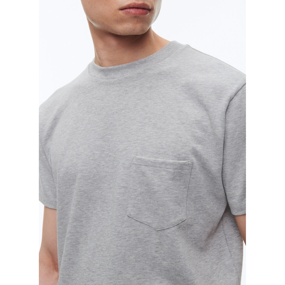 Pocket T-Shirt Grey - Medium Grey