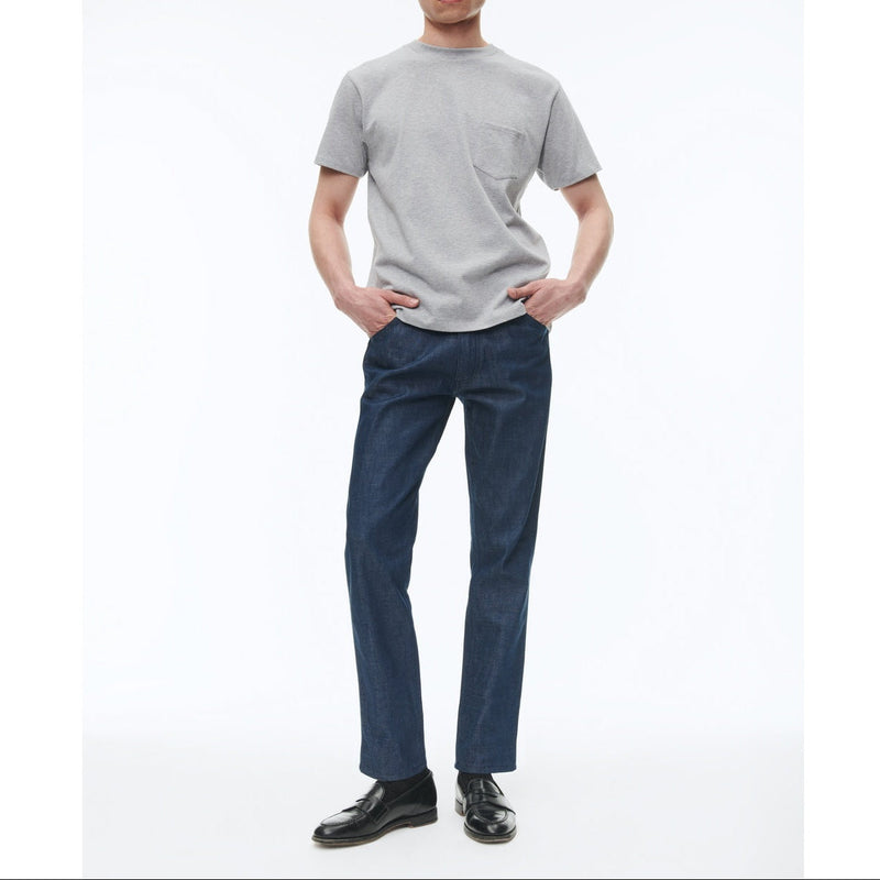 Camiseta con bolsillo gris - Gris medio