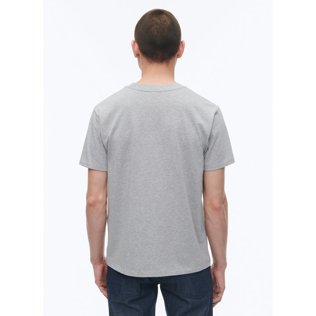 Camiseta con bolsillo gris - Gris medio