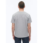 Camiseta con bolsillo gris - Gris medio