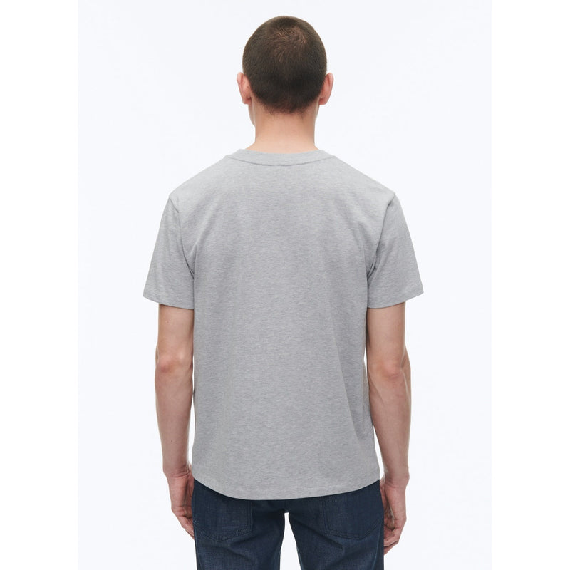 Camiseta con bolsillo gris - Gris medio