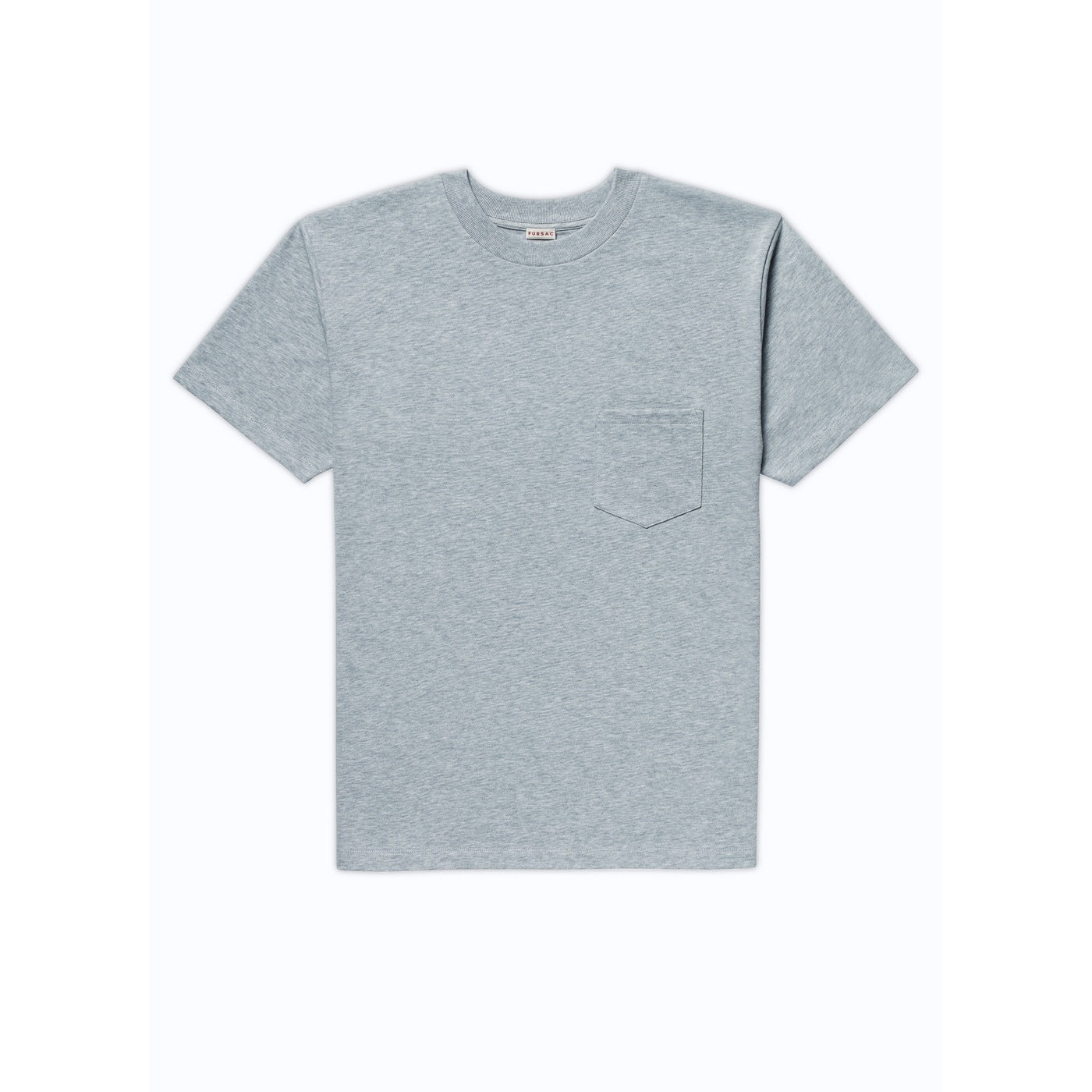 Camiseta con bolsillo gris - Gris medio