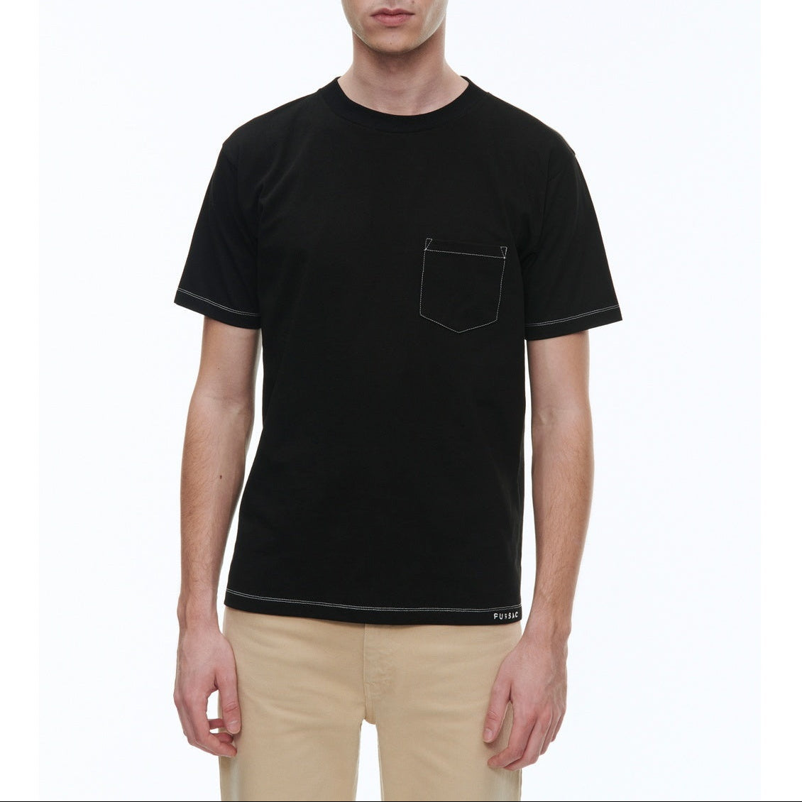 Fursac - Embroidered Organic Cotton Jersey T-Shirt - Black - Fursac Embroidery