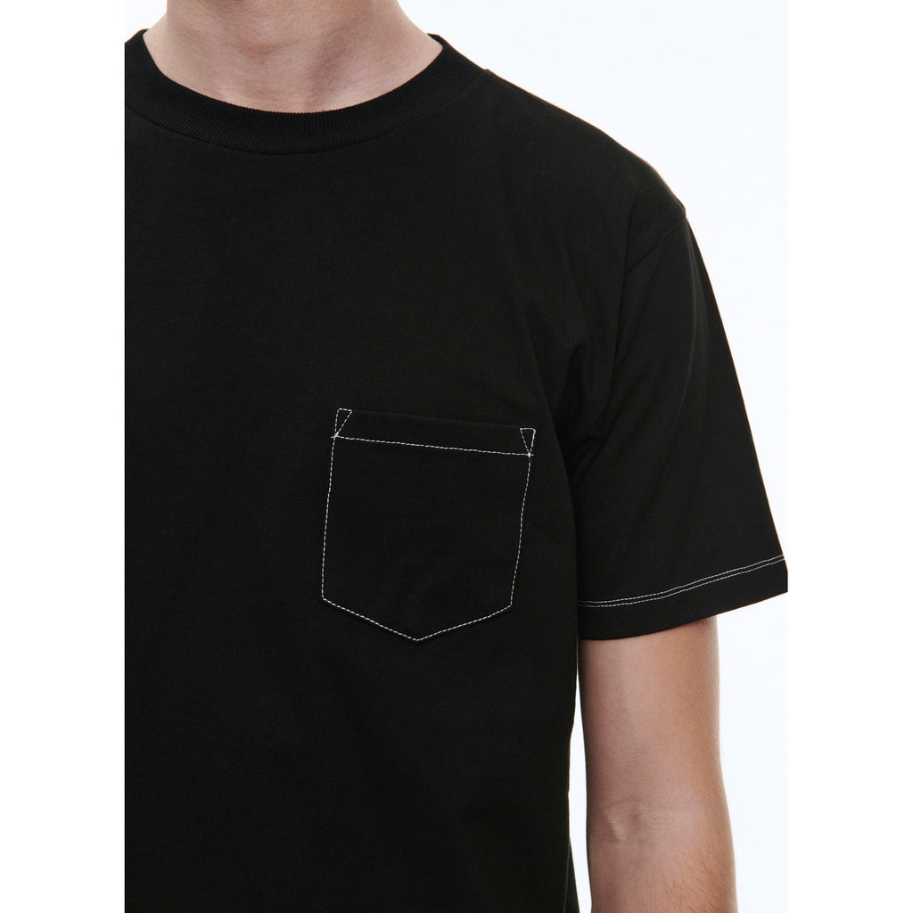 Fursac - Embroidered Organic Cotton Jersey T-Shirt - Black - Fursac Embroidery